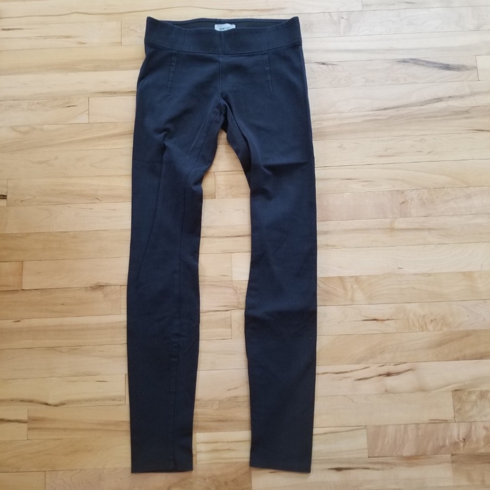 Helmut Lang black denim leggings P